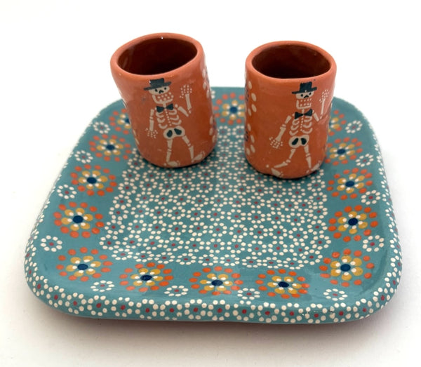 Skeleton Mezcal Copitas- Set of 2