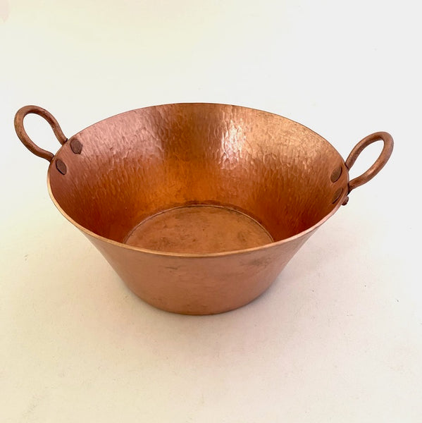 Small Hammered Copper Cazo/Pot