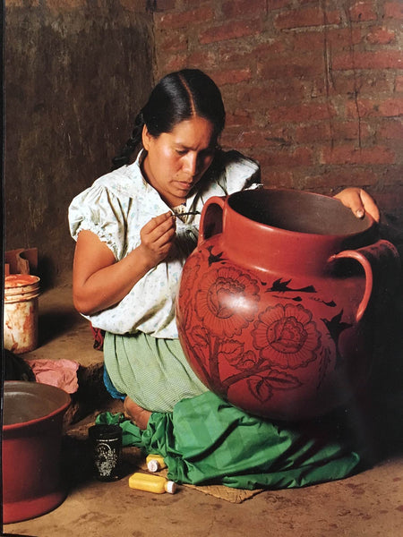 Medium Burnished Clay Pot - Huancito