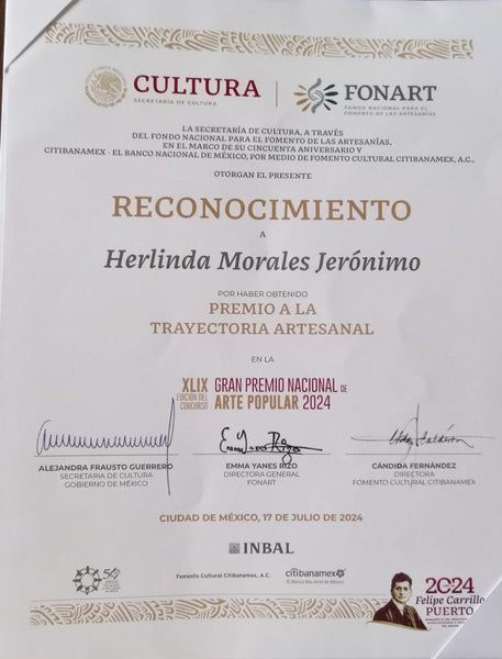 Pillar Candle Base w/Butterflies