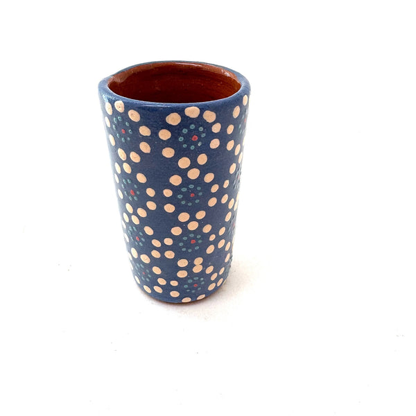 Skeleton Shot Glasses- Mermaid (Clay Tequila Cups)