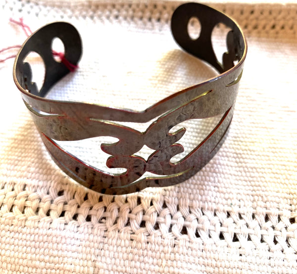 Hammered Copper Bracelet