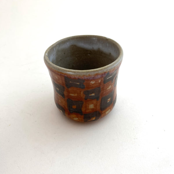 Small Ceramic Cups by Manuel Morales of Tzintzuntzan