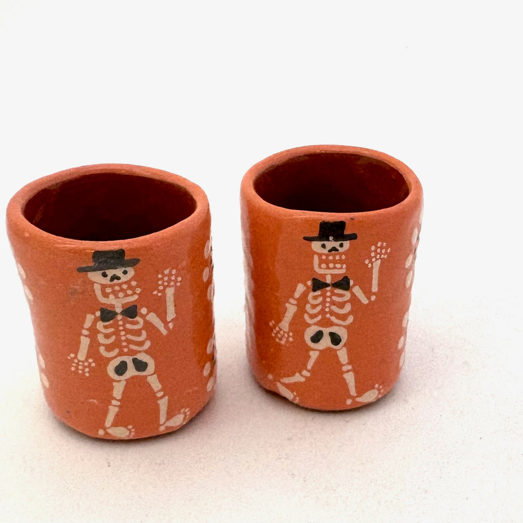 Skeleton Mezcal Copitas- Set of 2
