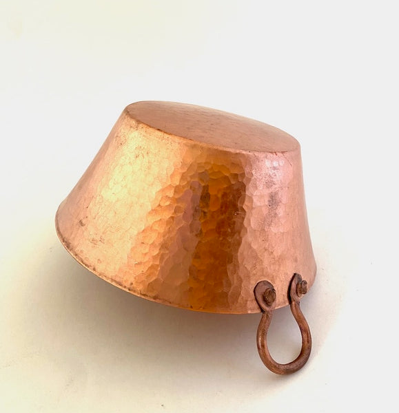 Small Hammered Copper Cazo/Pot
