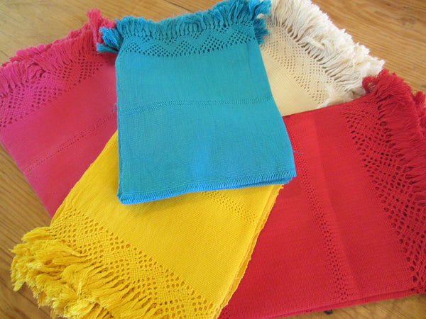 Handwoven Tortilla Basket w/handwoven napkin