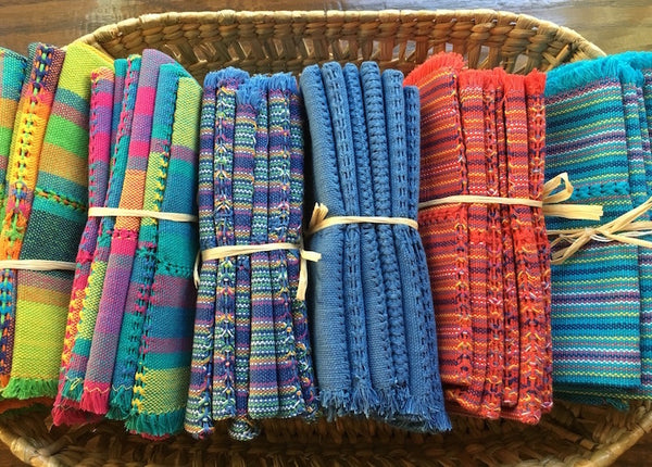 Woven Napkins from Patzcuaro/Set of 6