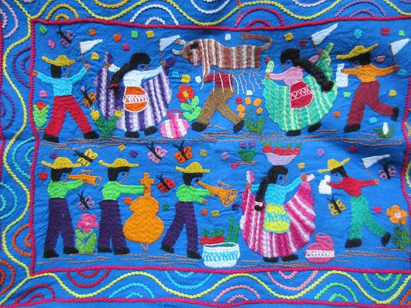Embroidery from Patzcuaro