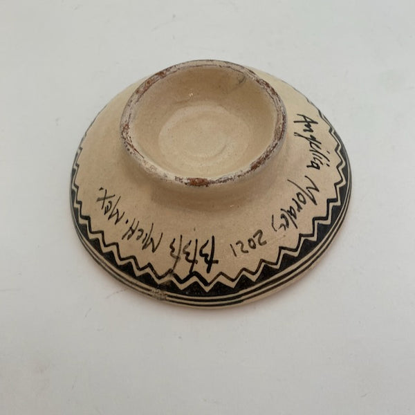 Small Bowl with Mermaids by Angelica Morales Gamez