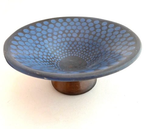 Burnished Clay Pottery Bowl-"gorro chino"