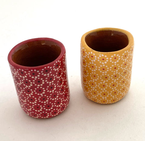 Colorful Mezcal Cups from Capula