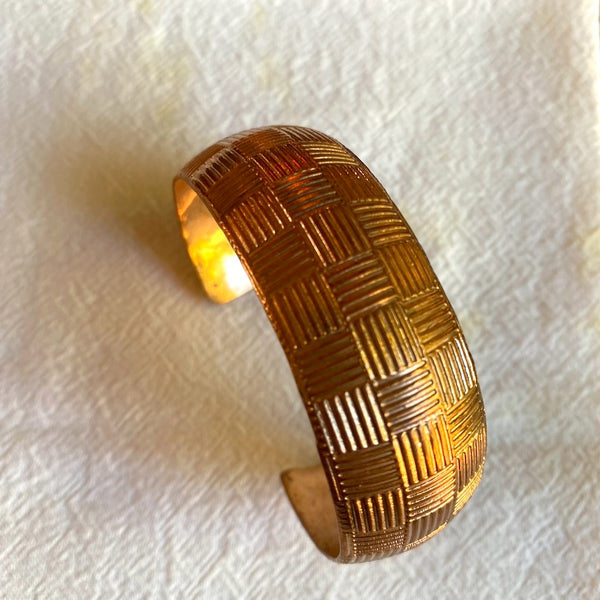 Hammered Copper Bracelet