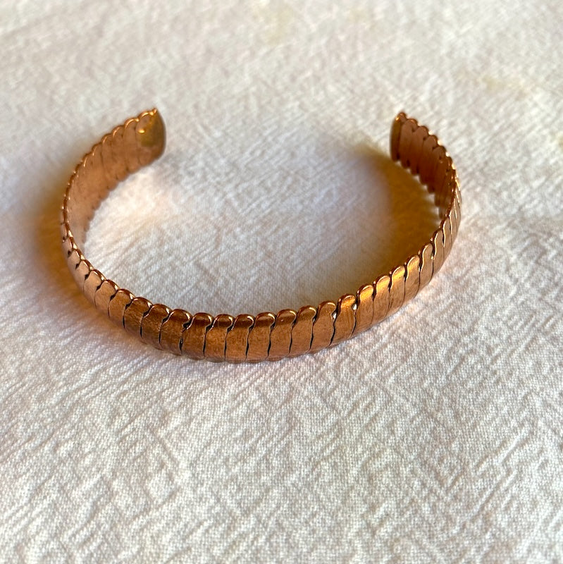 Hammered Copper Bracelet