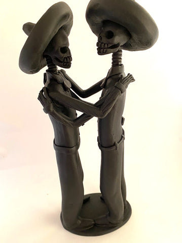 Clay Skeleton Gay Couple