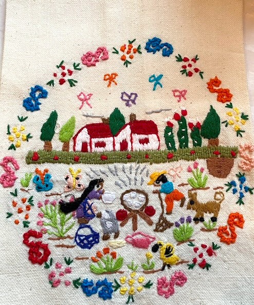 Embroidered Guest Towel/Napkin