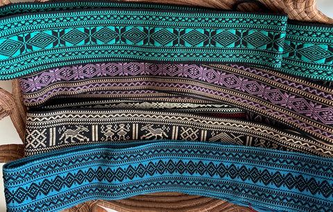 Woven fajas/sashes