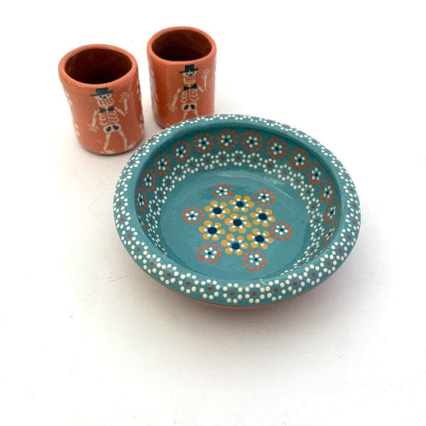 Skeleton Mezcal Copitas- Set of 2