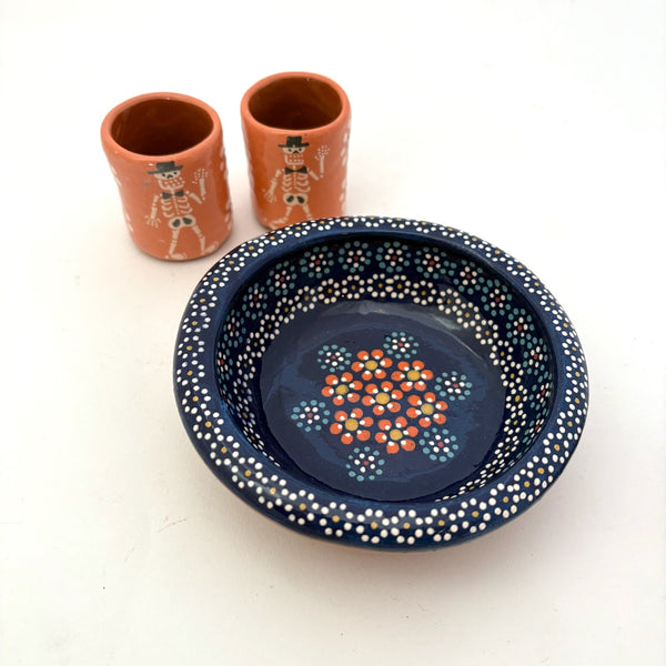 Skeleton Mezcal Copitas- Set of 2