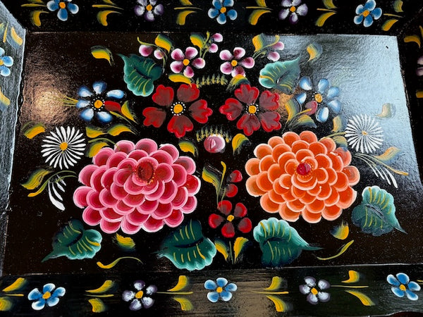Painted Wood Tray