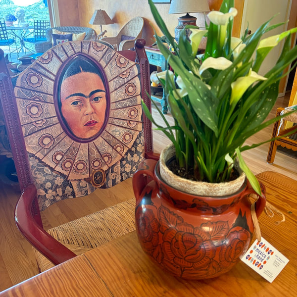 Large Burnished Clay Pot - Huancito