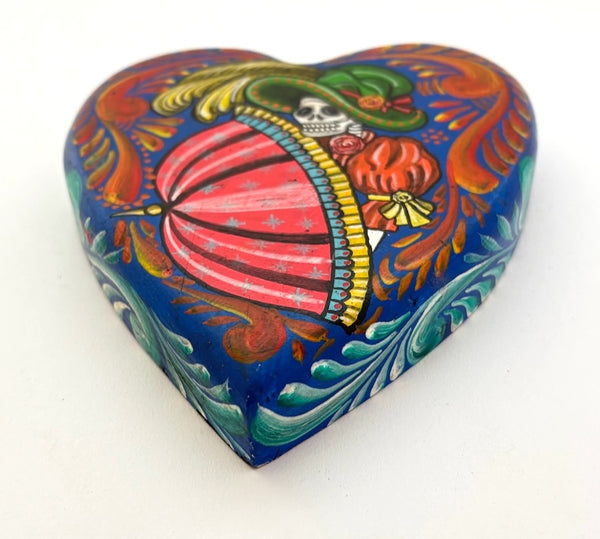Painted Heart  w/Catrina