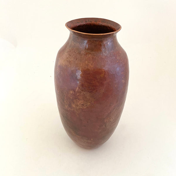 Hammered Copper Vase