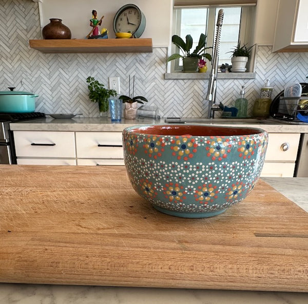 Handpainted Small Serving Bowl from Capula