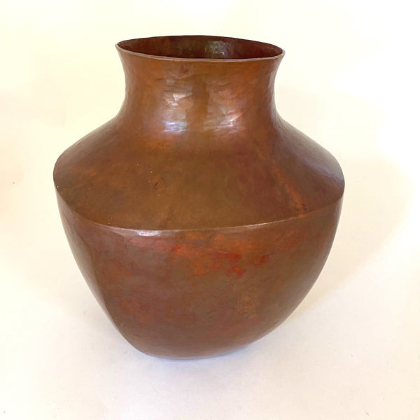 Hammered Copper Vase