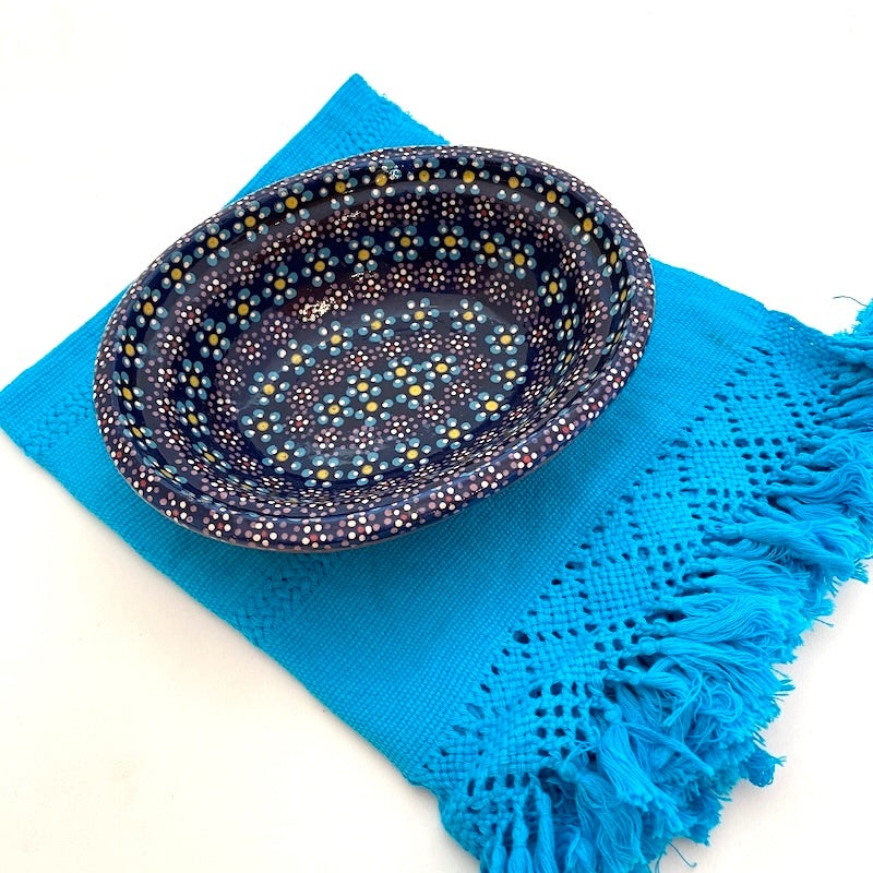 Capula Bowl & Handwoven Napkin