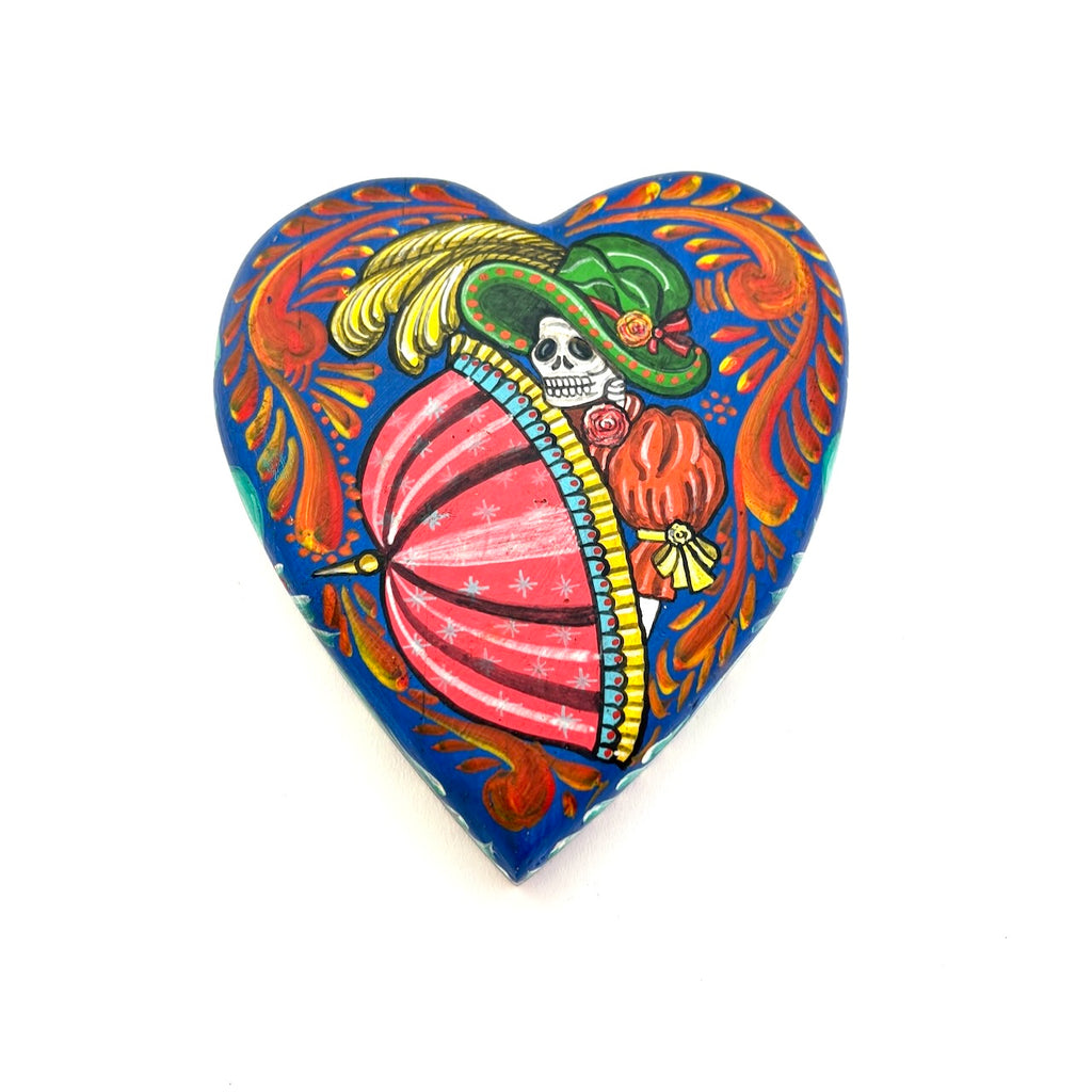 Painted Heart  w/Catrina