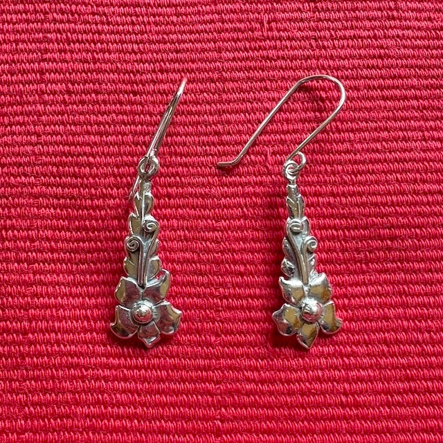 Silver Earrings "Florecitas"