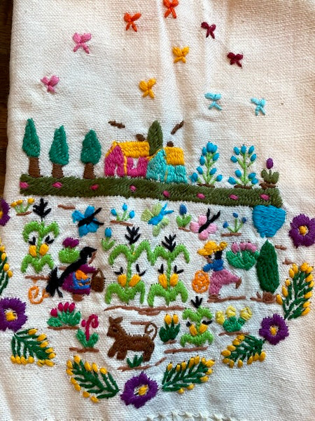 Embroidered Guest Towel/Napkin