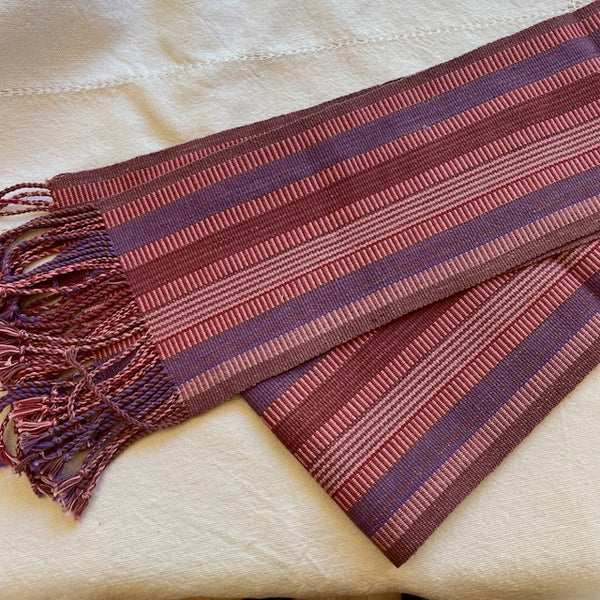 Handwoven Table Runner with Natural Dyes