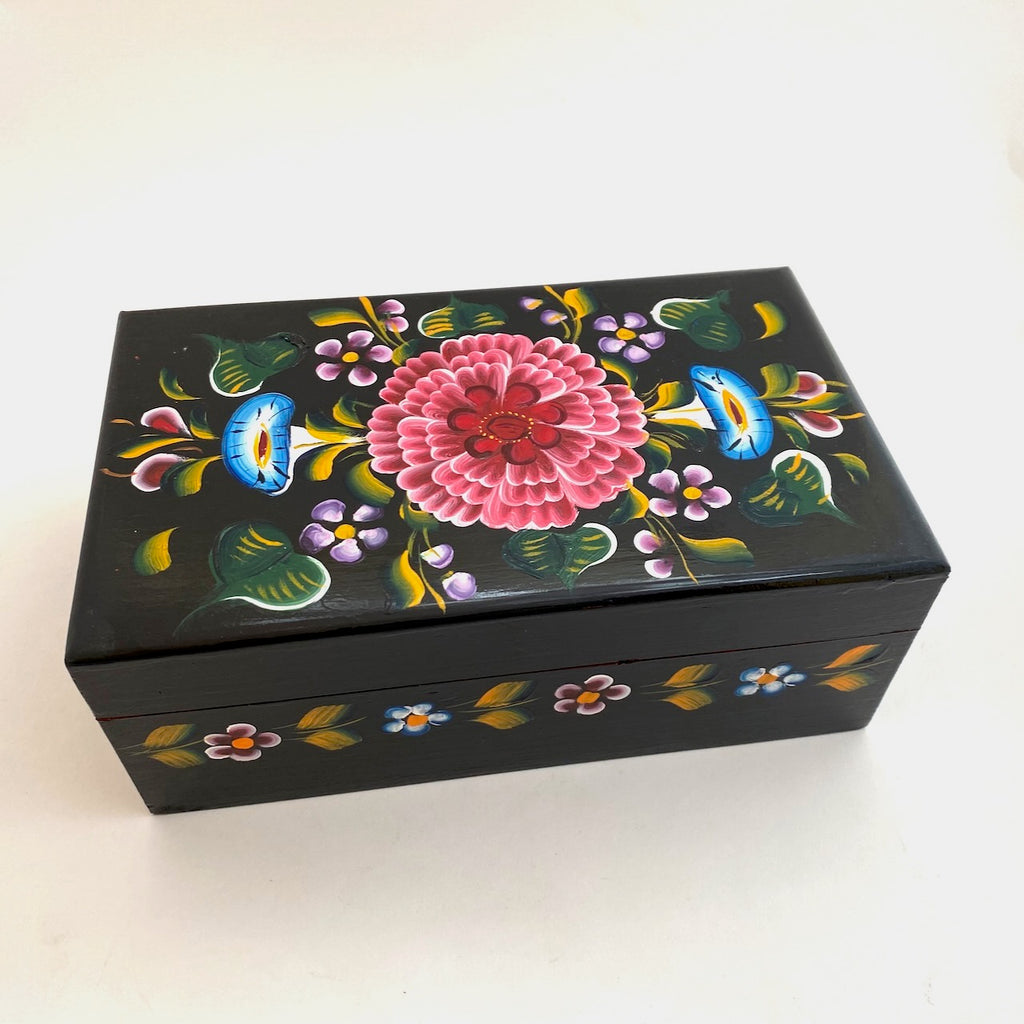 Painted Jewelry Box from Quiroga