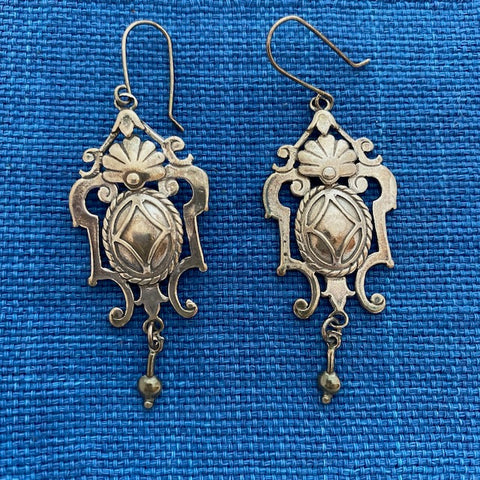 Silver Earrings- "Horas"